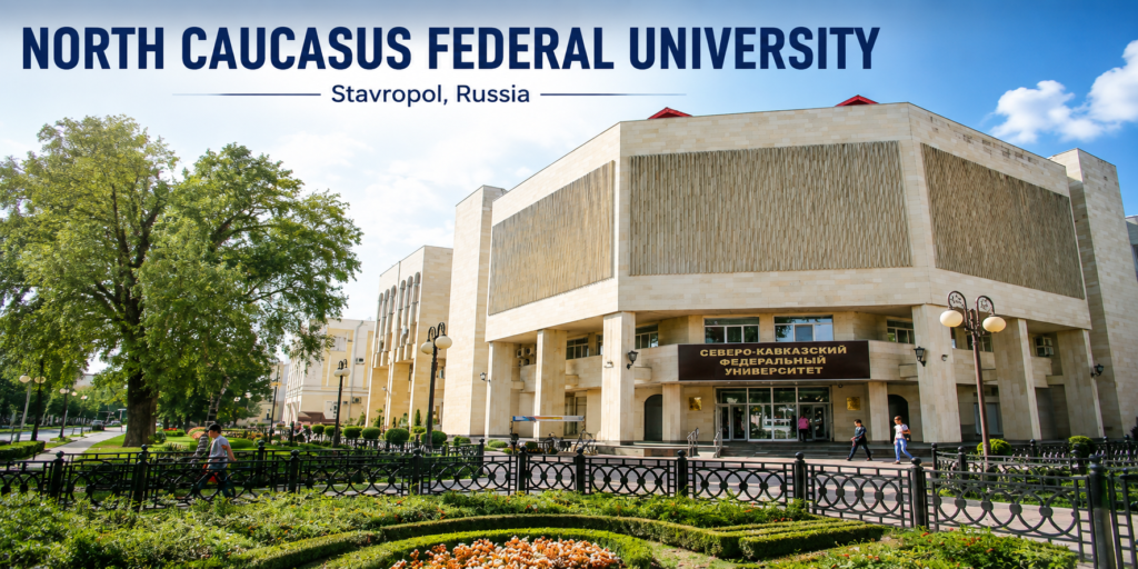 MBBS in North Caucasus Federal University, Russia – University Campus