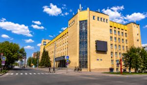 MBBS at Kemerovo State University building in Russia
